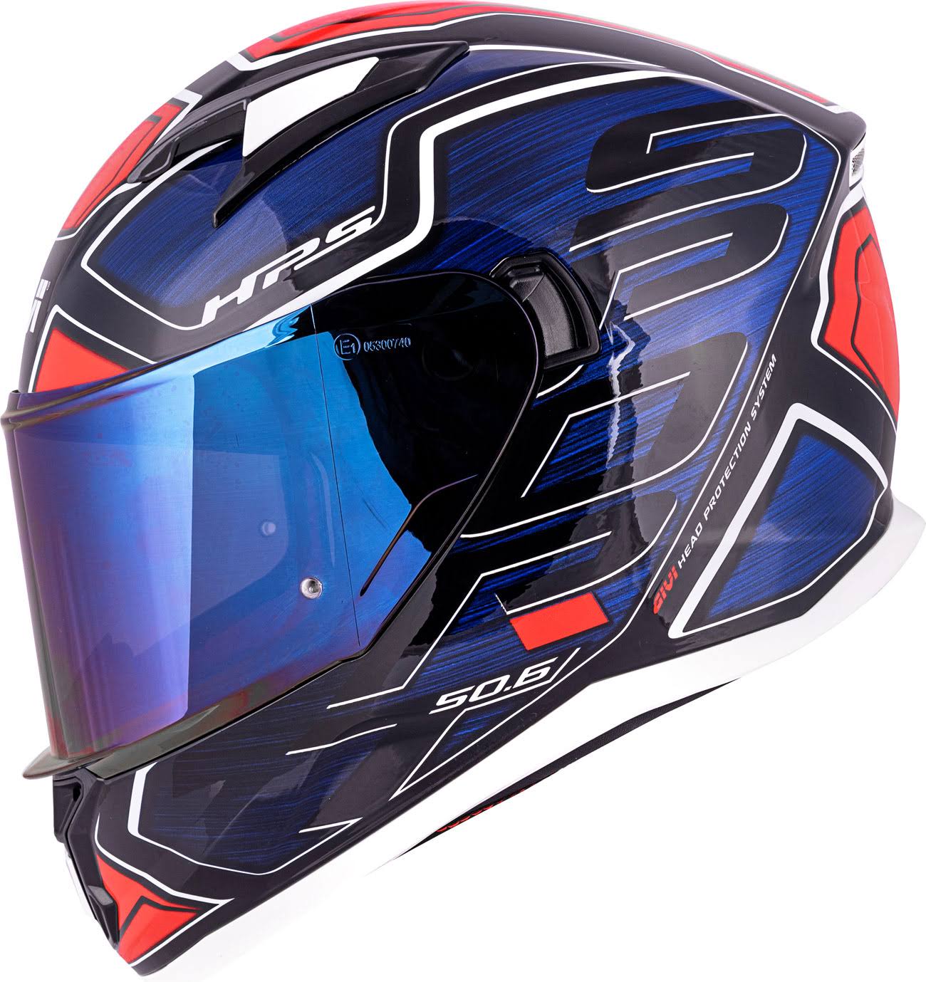 Integral Helmet - Blue/Red - Xs (54) O72399