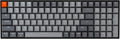96% Layout 100 Keys Wireless Bluetooth 5.1 Wired USB Mechanical Keyboard with Gateron G Pro Red Switch White LED Backlight O526290