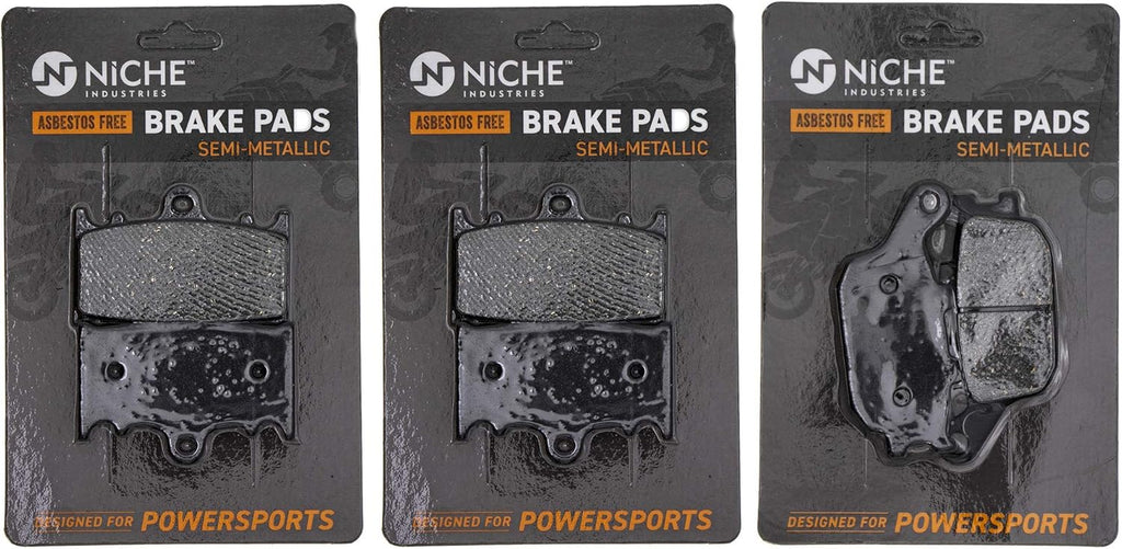 Brake Pad Set Semi-Metallic Pack of 2 E122