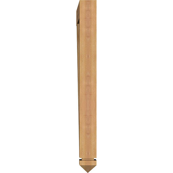 3 1/2x22W x 30x22D x 36x22H Western Red Cedar Bracket X2913