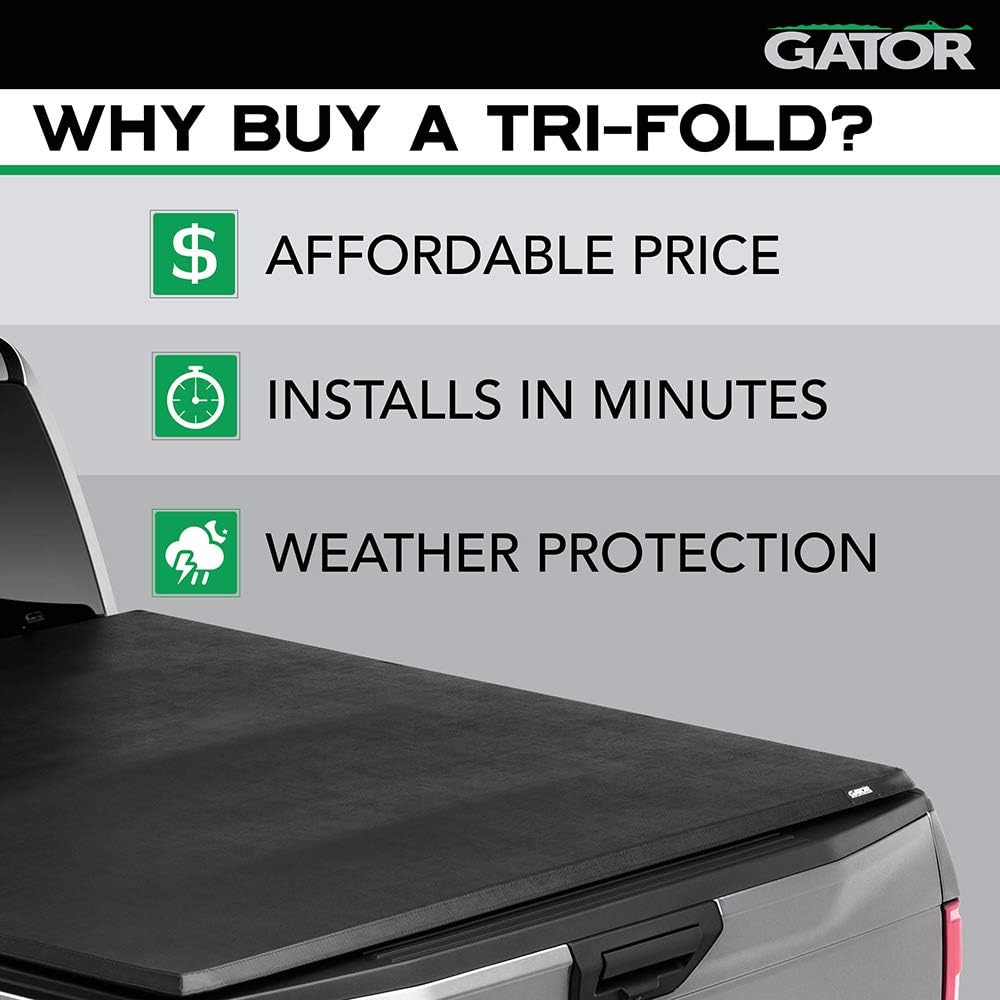 Soft Tri-Fold Truck Bed Tonneau Cover S19862