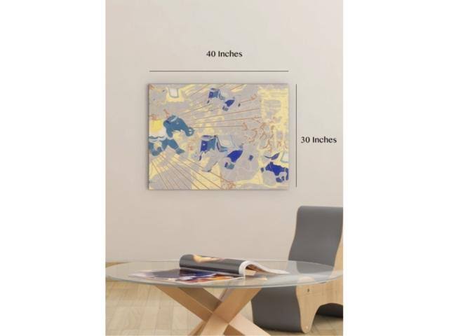 Multi-Color Matte Canvas S57887