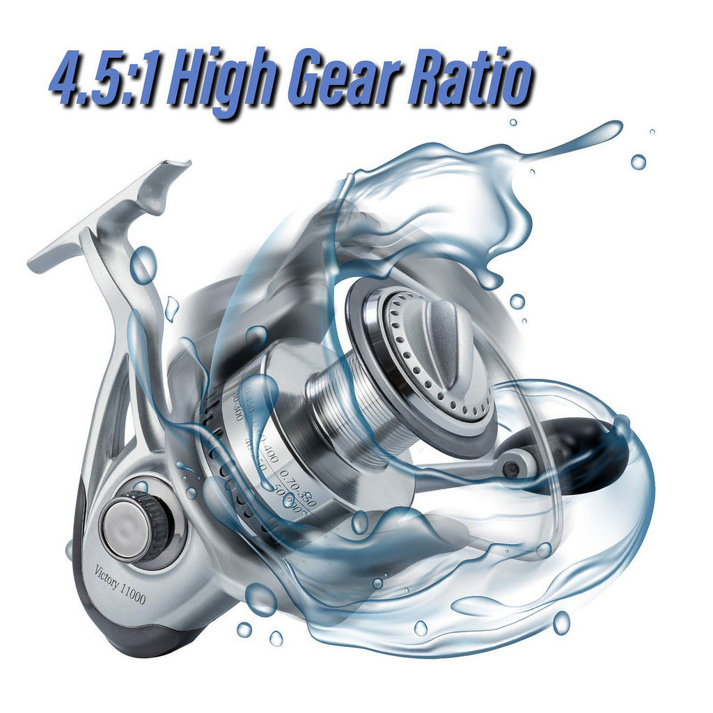 Surf Fishing Reel 11000 Spinning Fishing Reels Q708762