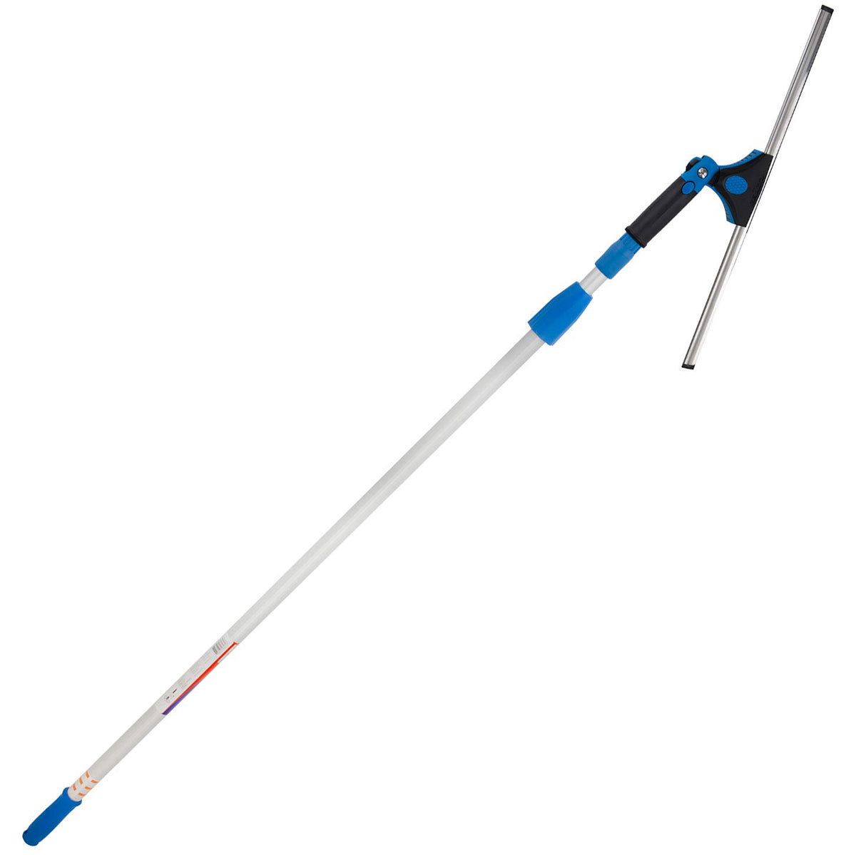 18" Grip Swivel Window Squeegee with 8' Pole, Pack of 2 Q900
