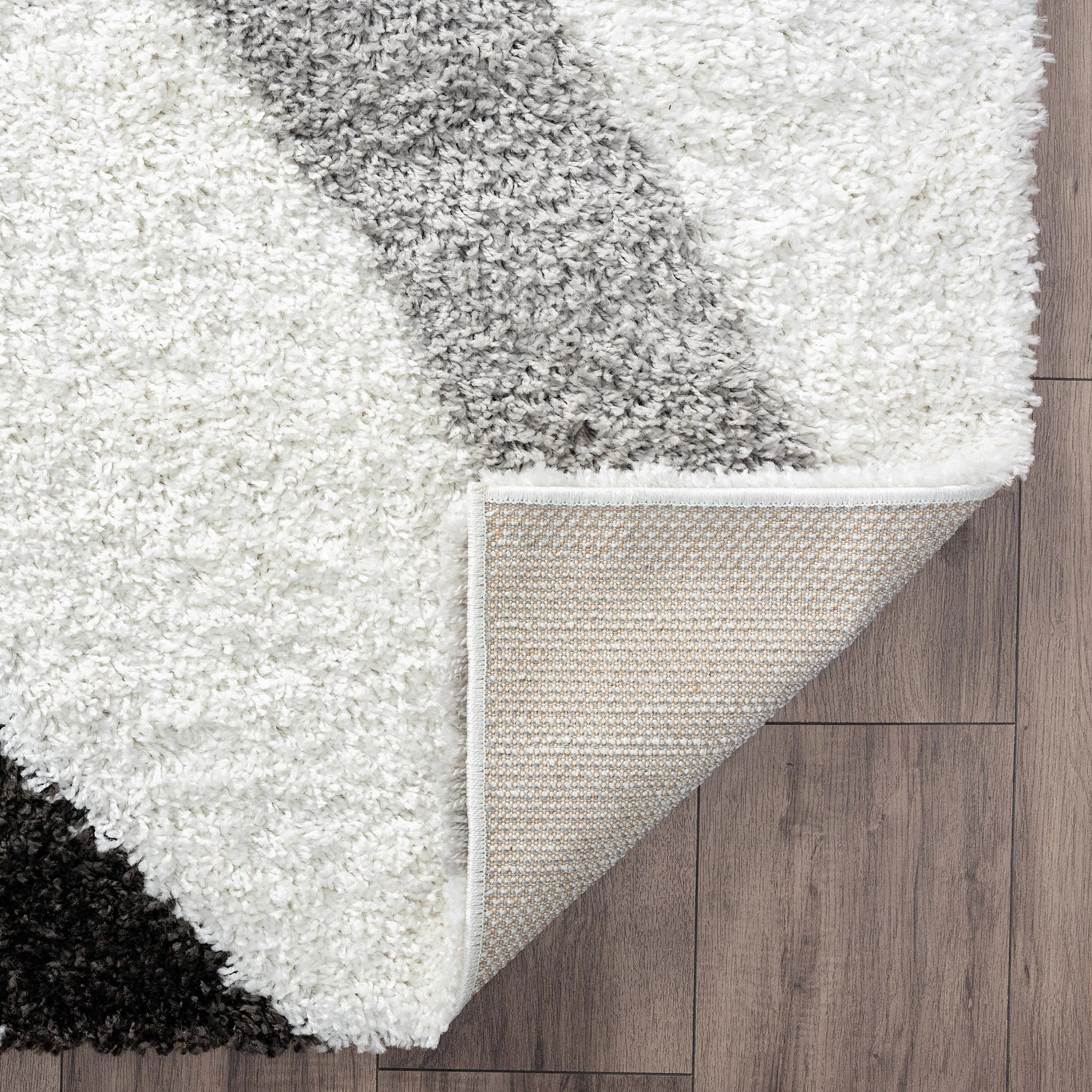 4x6 White Area Rug U228790