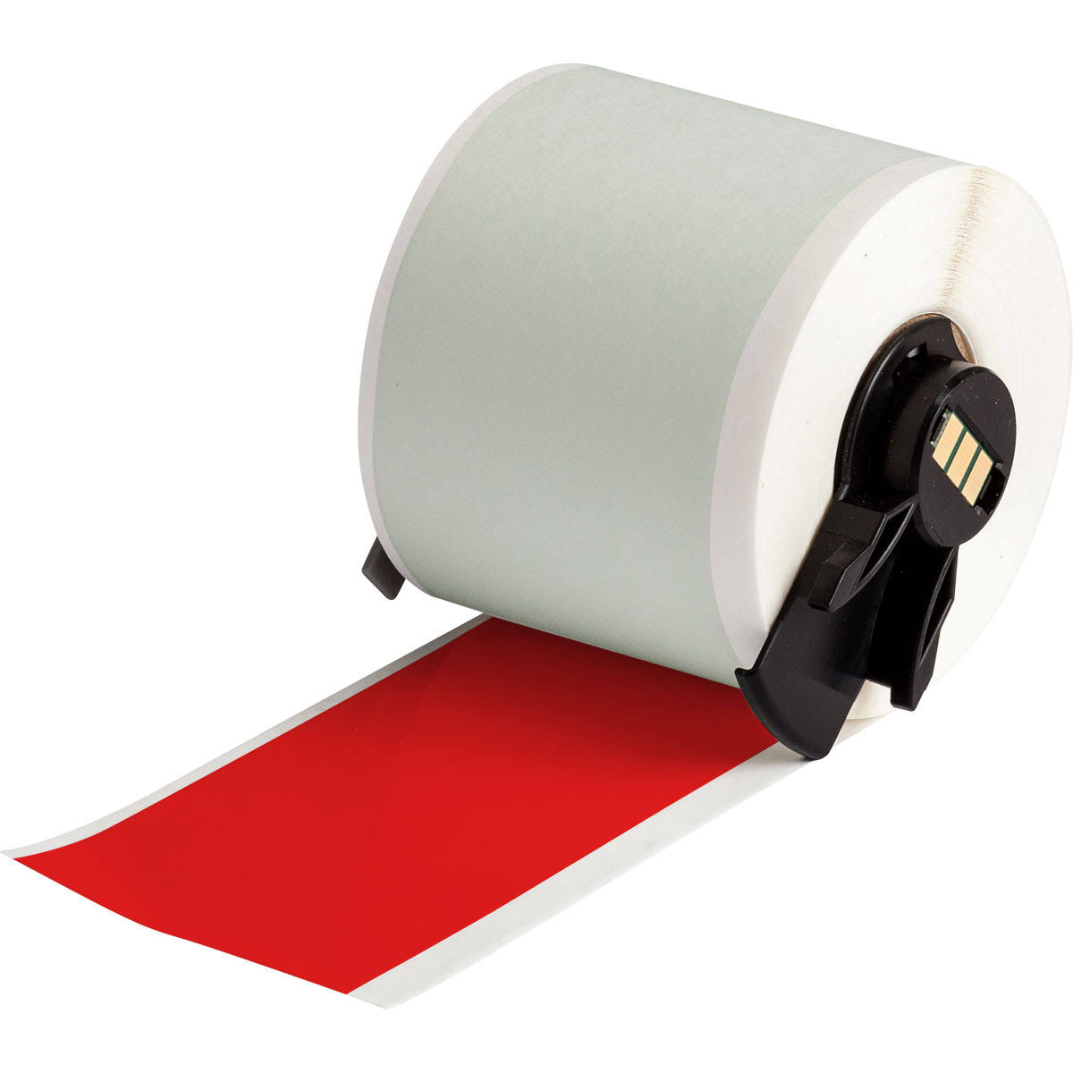 Red Vinyl Label Roll R8911