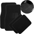 4 Piece Black All Weather Car Floor Mats I252