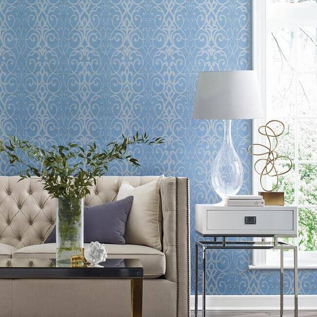 Filigree Trellis Wallpaper H14277