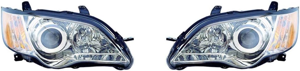 Subaru Legacy Headlight Assembly 2008 2009 Driver Side L669