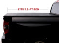 Soft Roll Up Tonneau Cover for 2015-2021 GMC Canyon Pickup 5.2ft Bed R165436