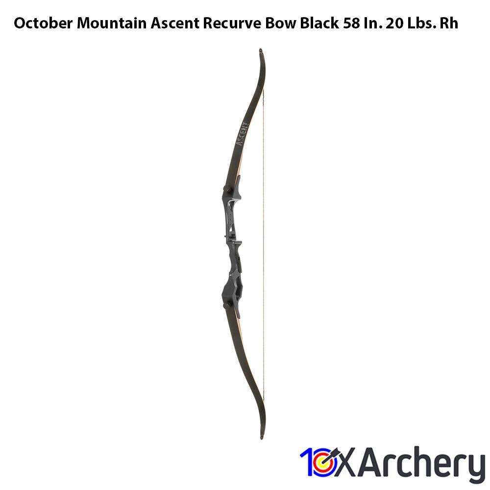 Black 58 in. 20 lbs. Recurve Bow V60982