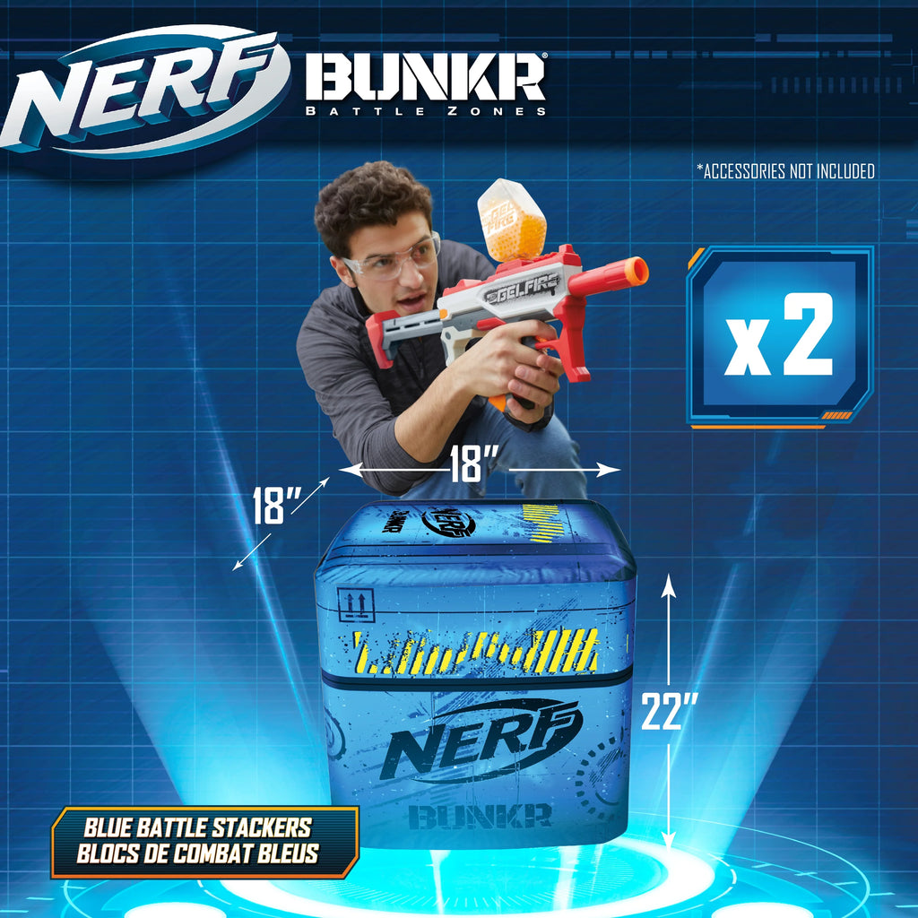 Nerf Bunkr Go Battle Set (3 Pack) M38715