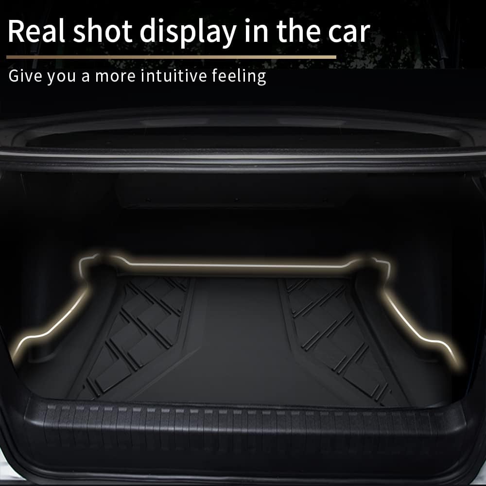 Black Heavy Duty Rubber Cargo Liner T4130