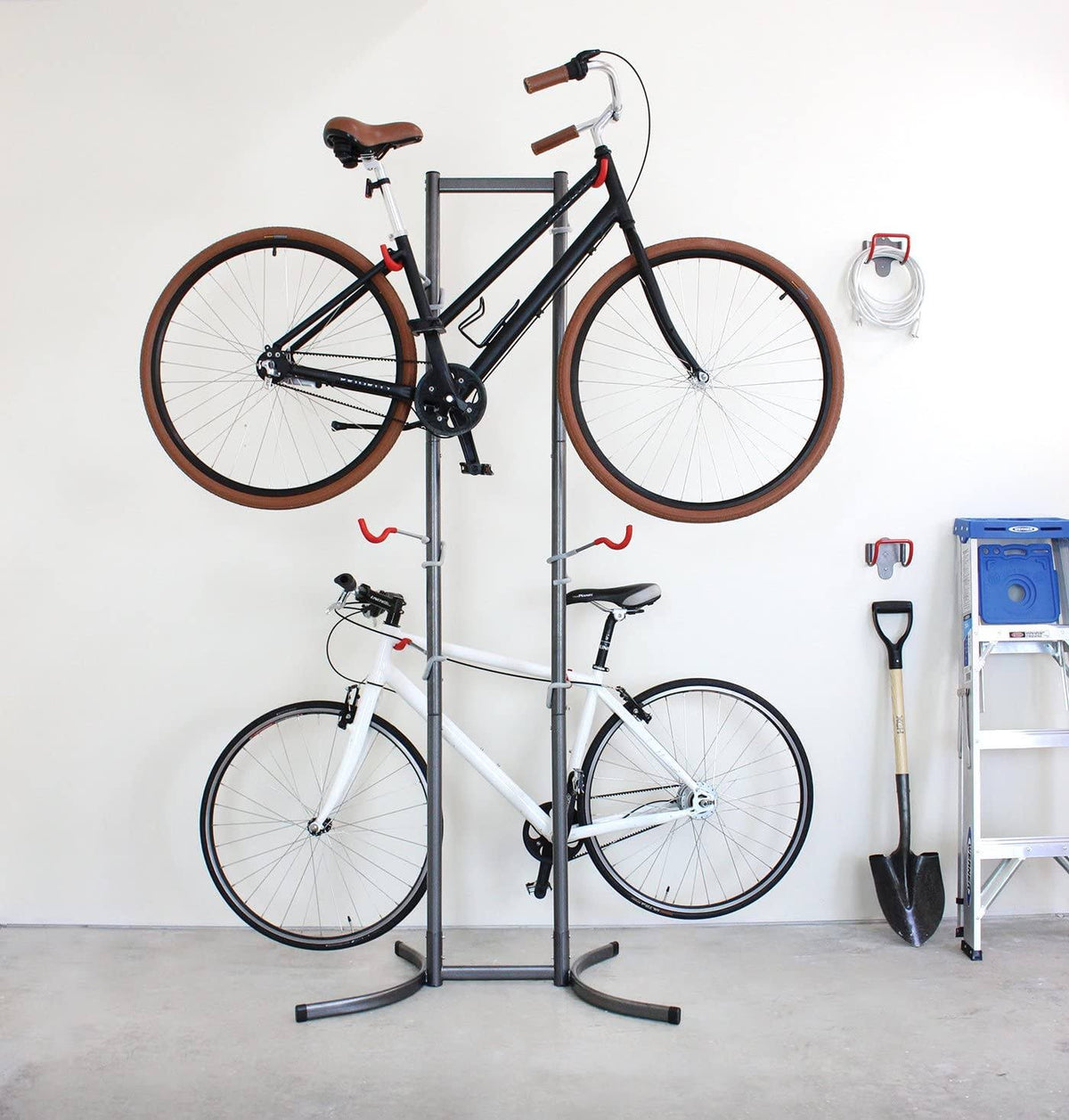 Free Standing Four-Bike Storage Rack O26572