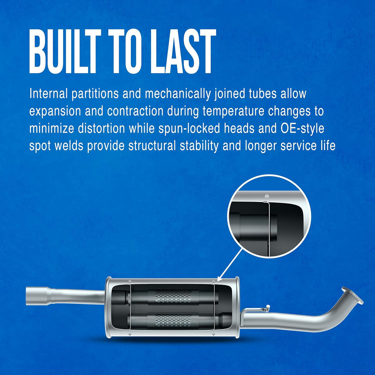 Exhaust Muffler Pack of 2 R42402