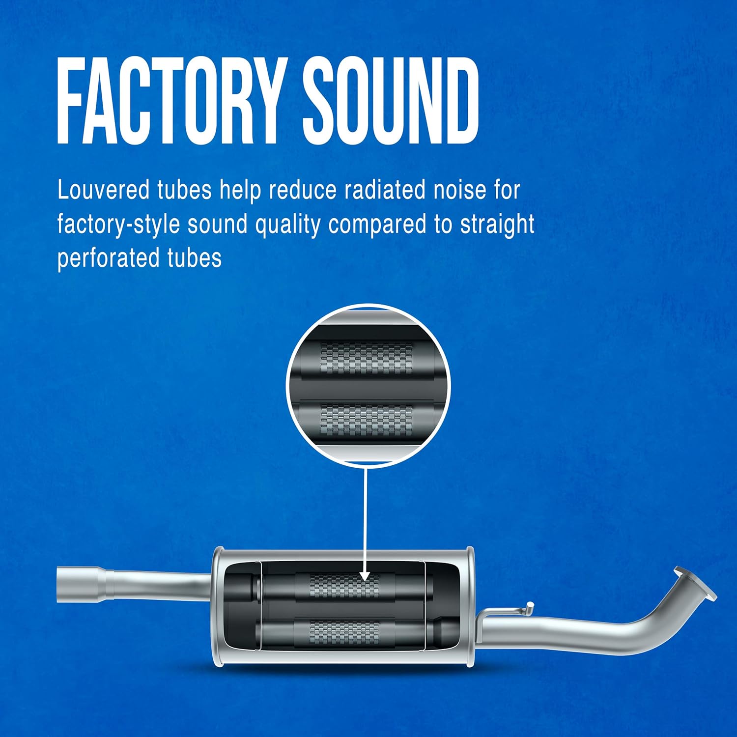 Exhaust Muffler Pack of 2 R42402