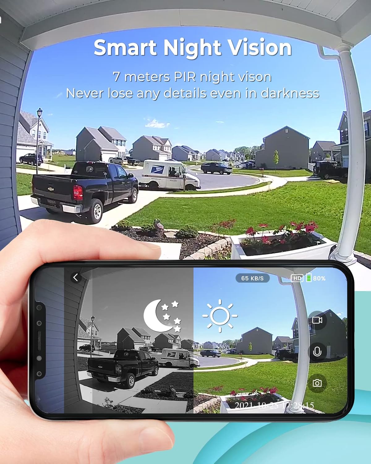 Video Doorbell Camera with Two-Way Audio and 1080P HD T897