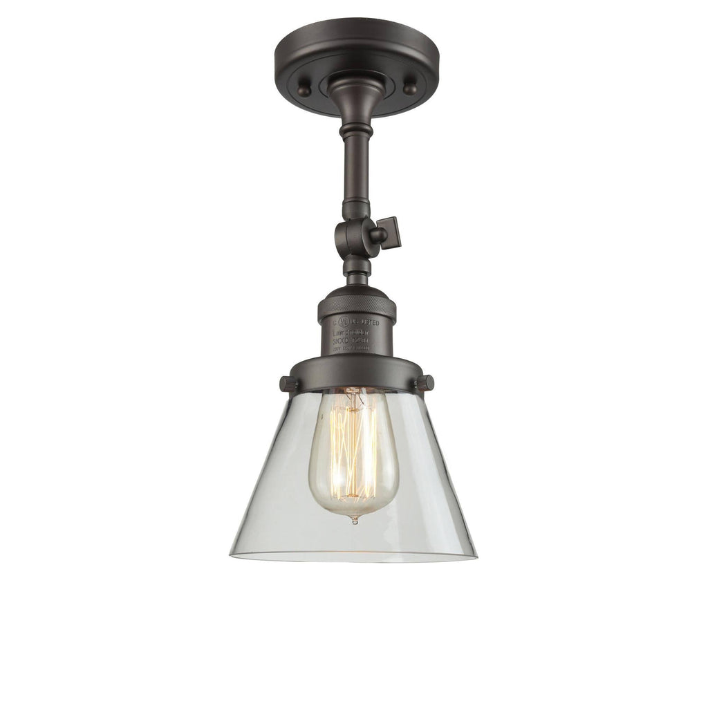 Bronze Semi Flush Mount Light V38127