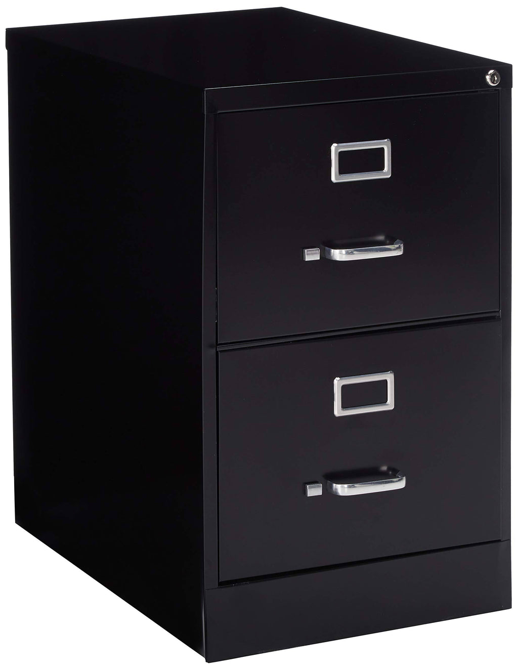 Black 2-Drawer Vertical File Cabinet J3179