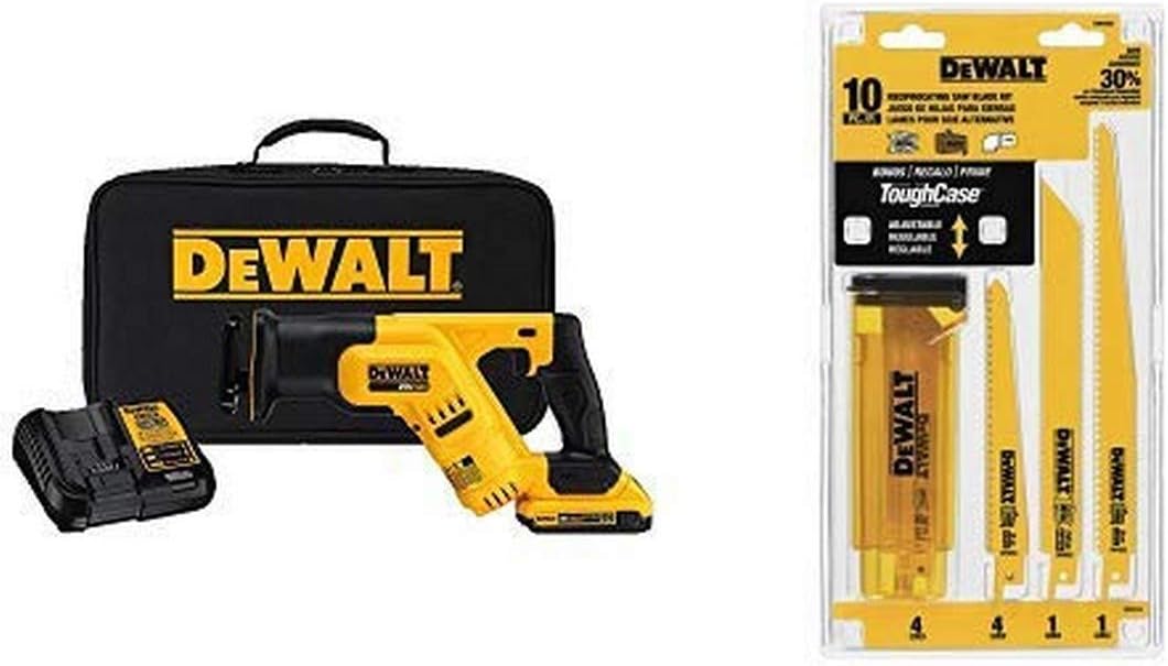 Cordless Reciprocating Saw Kit, Compact, 2-Amp Hour C179360