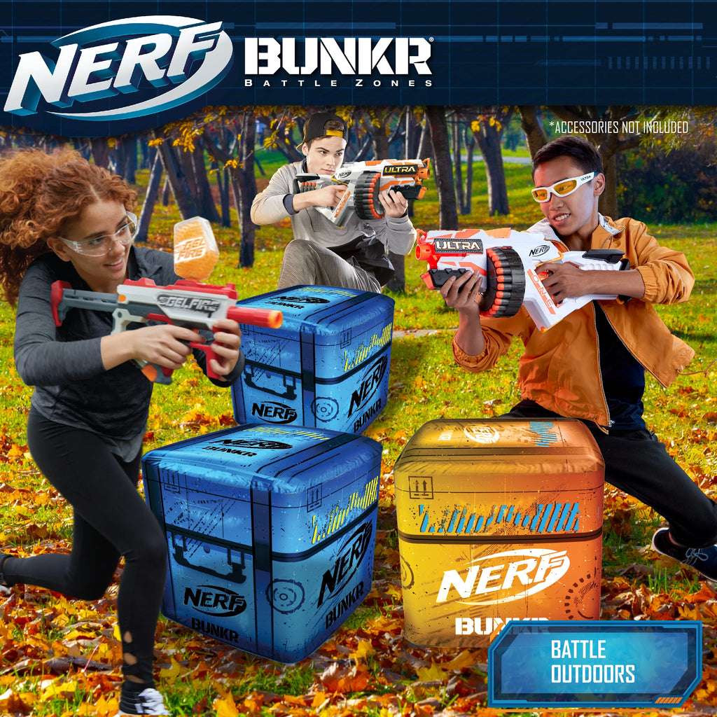 Nerf Bunkr Go Battle Set (3 Pack) M38715