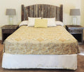 Farmhouse Style Arched Full Bed Barn Wood Headboard X50668