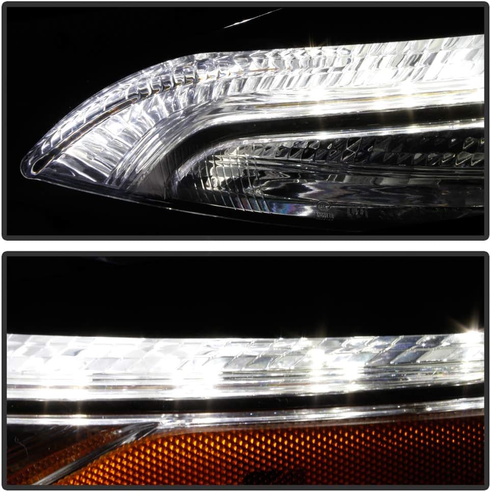 Left Right LED DRL Signal Lamps Assembly Set R193