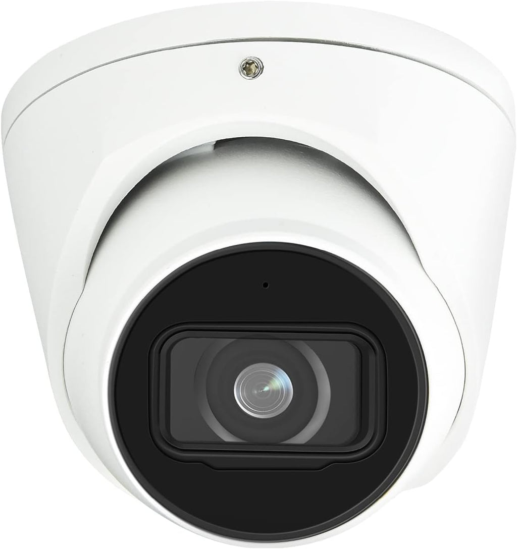 4MP PoE Dome Camera with 2.8mm Lens, 98ft Night Vision, IP67 Y315