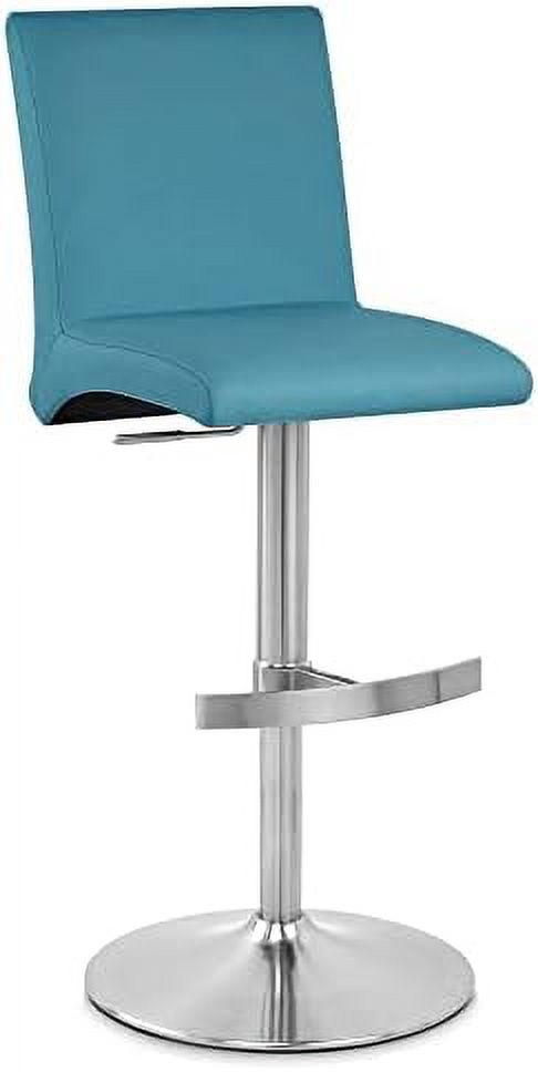 Modern Adjustable Height Swivel Stool in Slate Grey D3887
