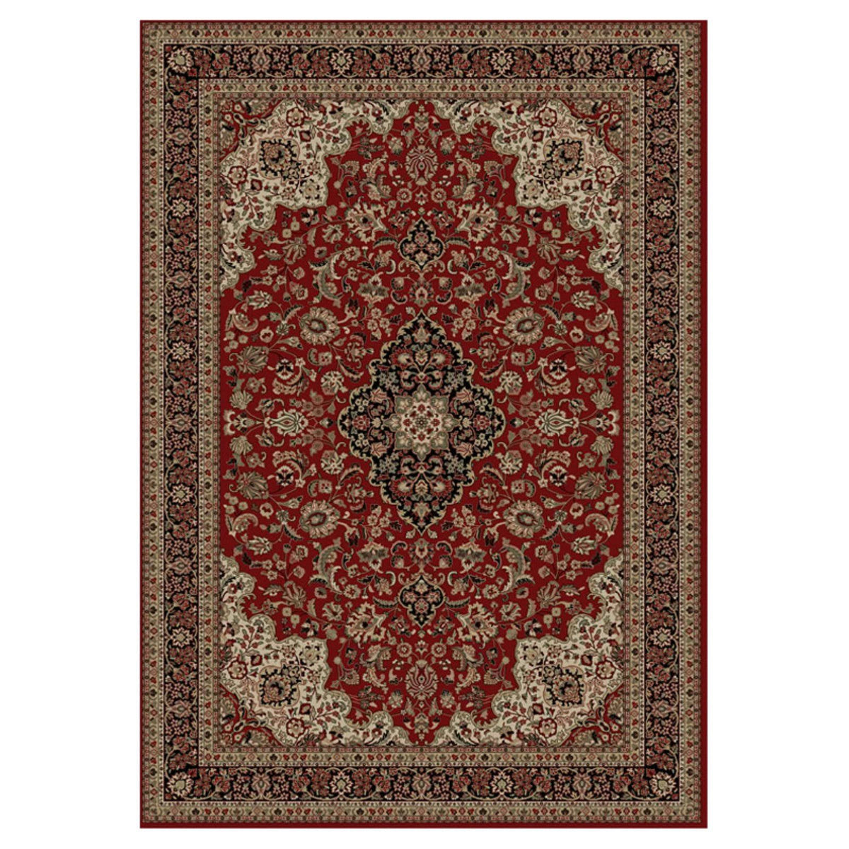 Red Medallion Rug B330