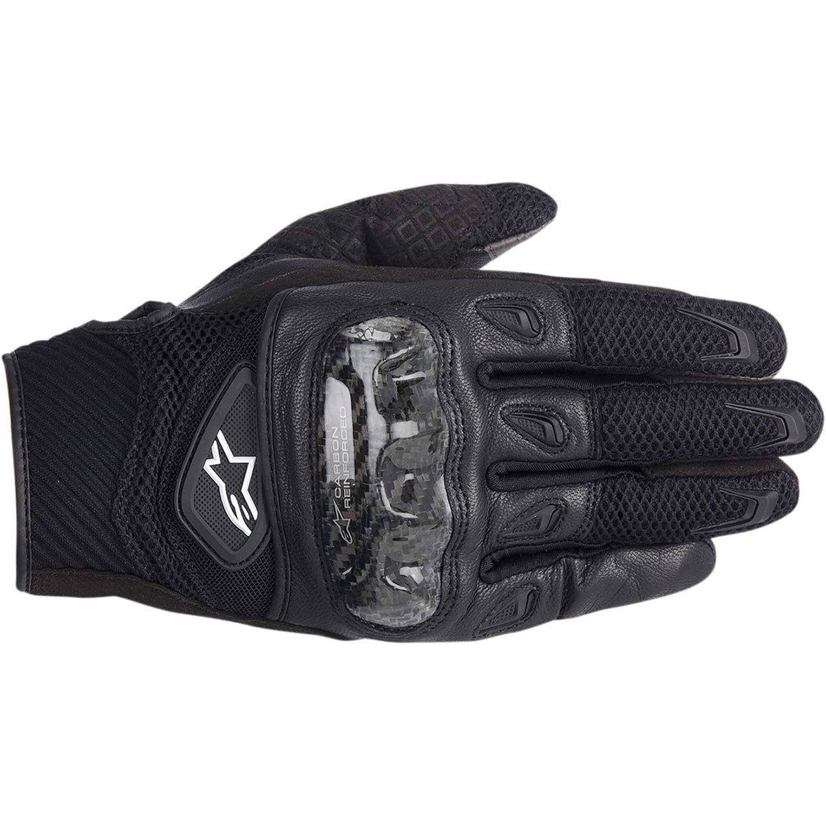 Black Red Motorcycle Gloves K988102