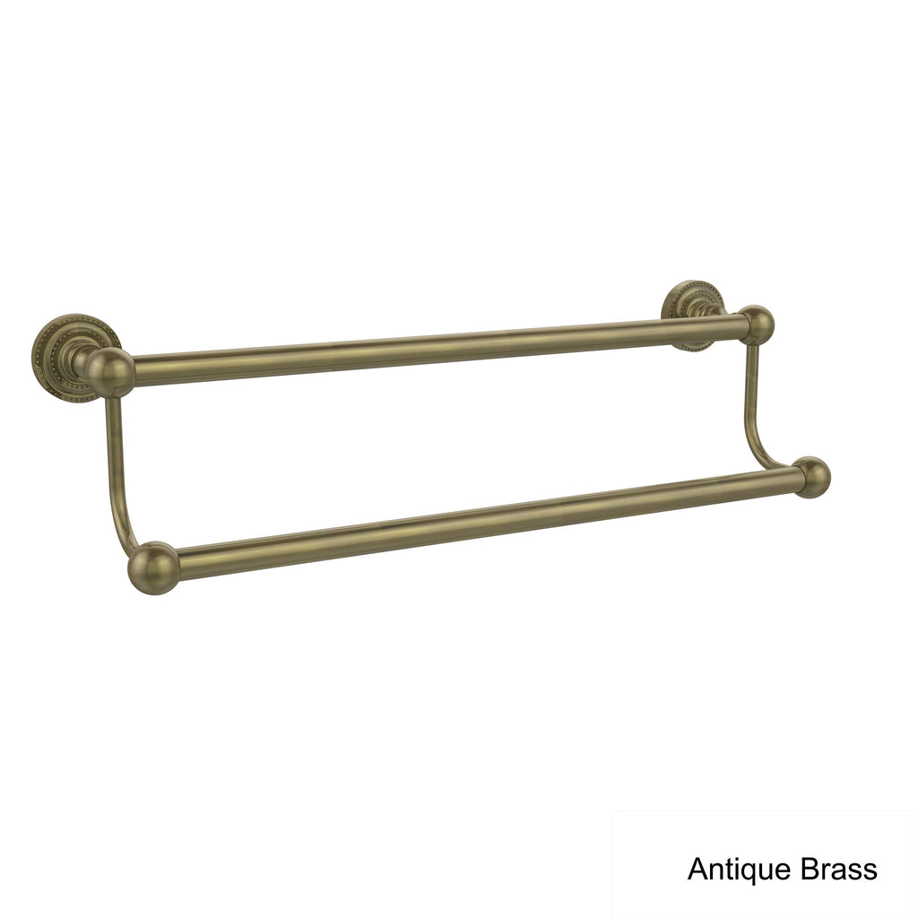 24 inch Double Towel Bar Satin Nickel O118