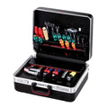 Black Aluminium Plastic Tool Storage Case A85045
