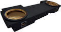 Dual 12 Subwoofer Underseat Sub Box Speaker Enclosure M6750