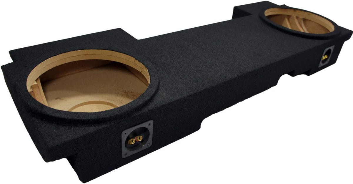 Dual 12 Subwoofer Underseat Sub Box Speaker Enclosure M6750