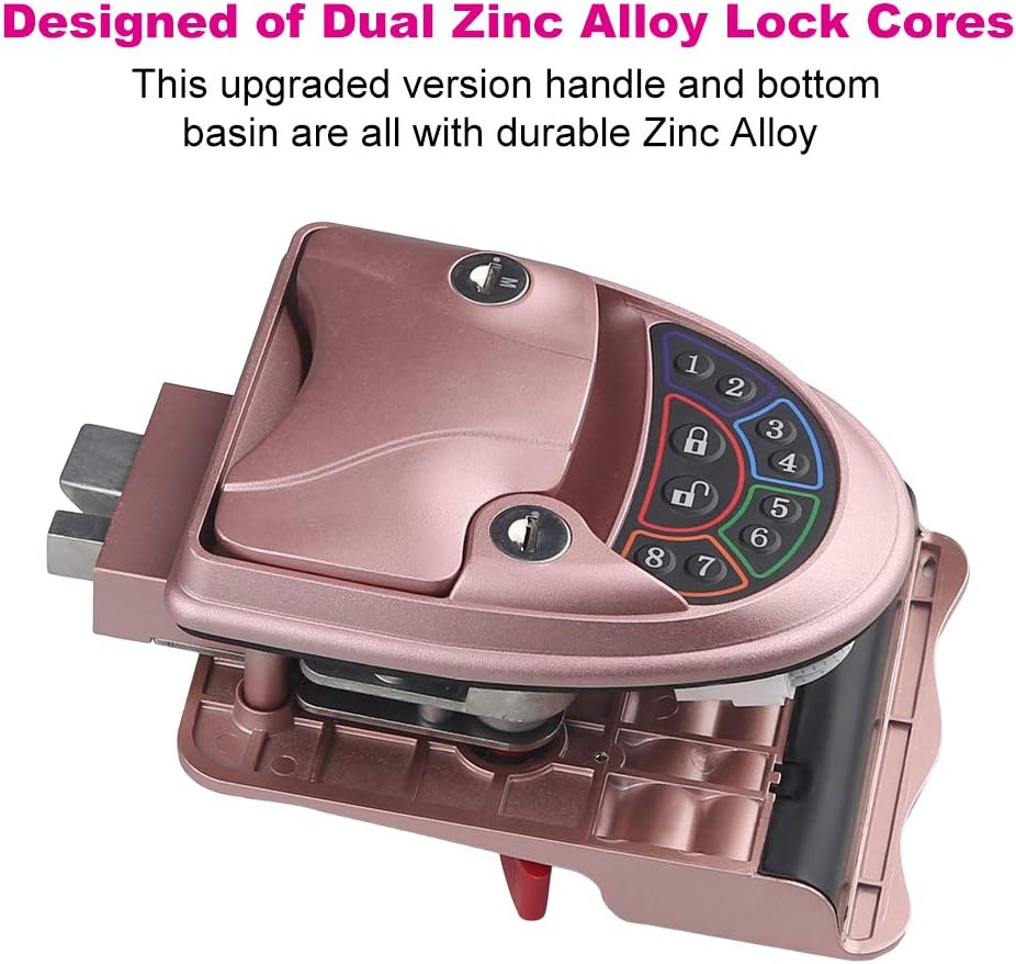 Zinc Alloy Wireless Keyless Entry Door Lock with Keypad N240