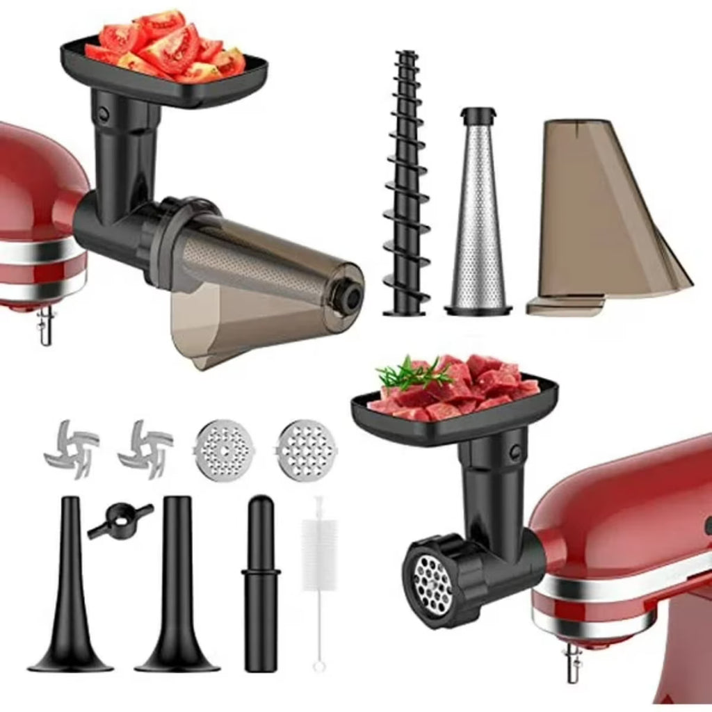 Juicer Attachment with Meat Grinder Accessories Set for Stand Mixer V541241