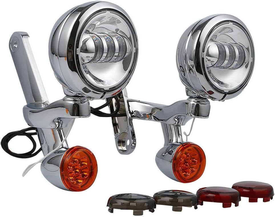 4.5" Auxiliary Fog Passing Lights Housing Bracket L865
