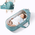 Gray Moses Basket Bassinet Bedside Sleeper Carrycot S4083
