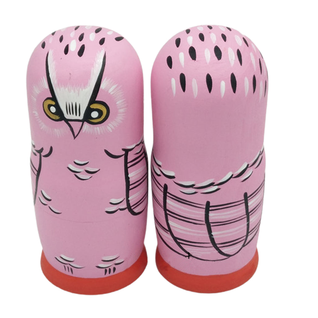 5Pcs/Set Wood Matryoshka Dolls T363156