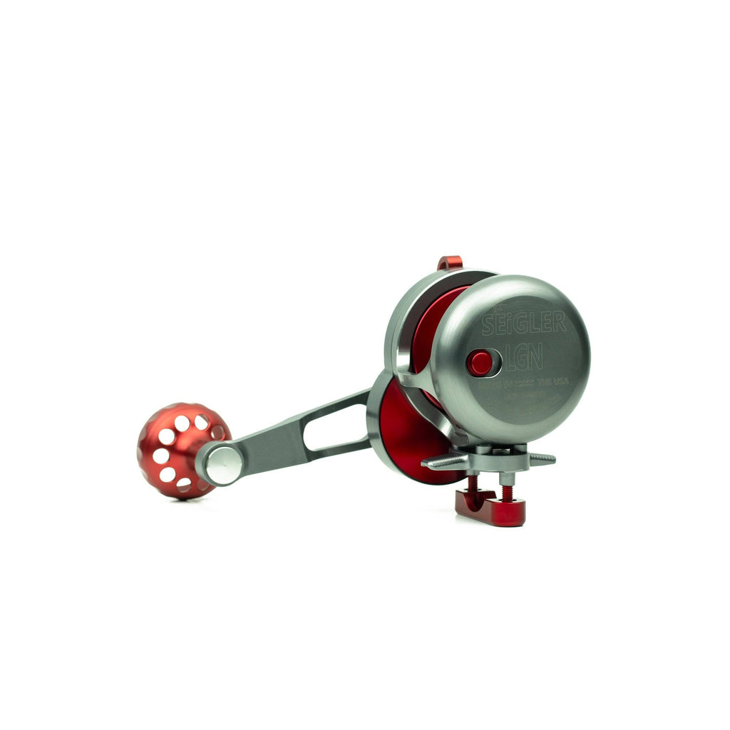Smoke Silver Lever Drag Narrow Reel I2513