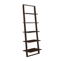 Brown Wood Ladder Bookcase J83098