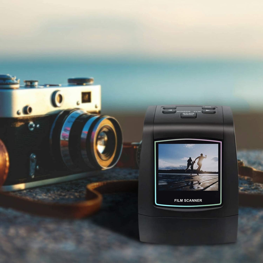 Film and Slide Scanner with 22MP, 2.4 LCD Screen, 128MB Built-in Memory S9068