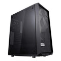 Compact Computer Case with Tempered Glass and 2X Fans S490386