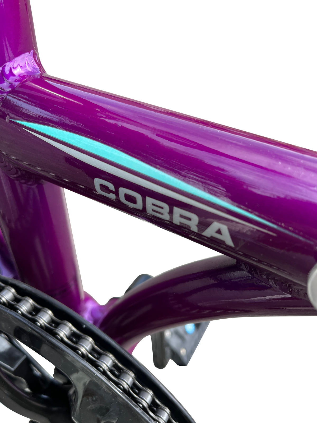 Purple Aluminum Folding Bike J607