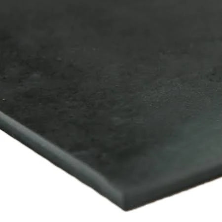 Neoprene 3/16 in. Thick x 36 in. Length x 240 in. Width Rubber Sheet, Black T597179
