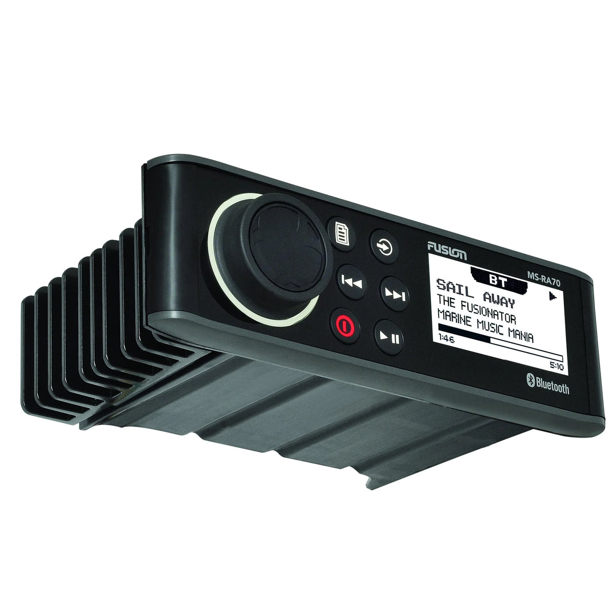 Marine AM/FM/BT Stereo with 2 Pair 6.5" RGB Marine Coaxial Speakers T3321