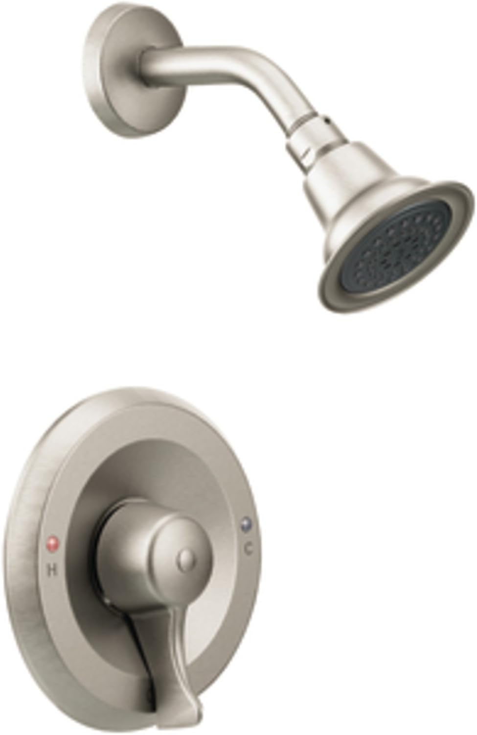 Classic Brushed Nickel Shower Trim, 2.5-gpm, Pack of 2 Y961414