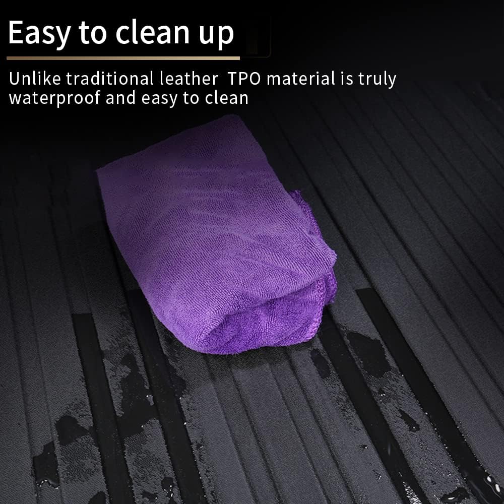 Black Heavy Duty Rubber Cargo Liner T4130