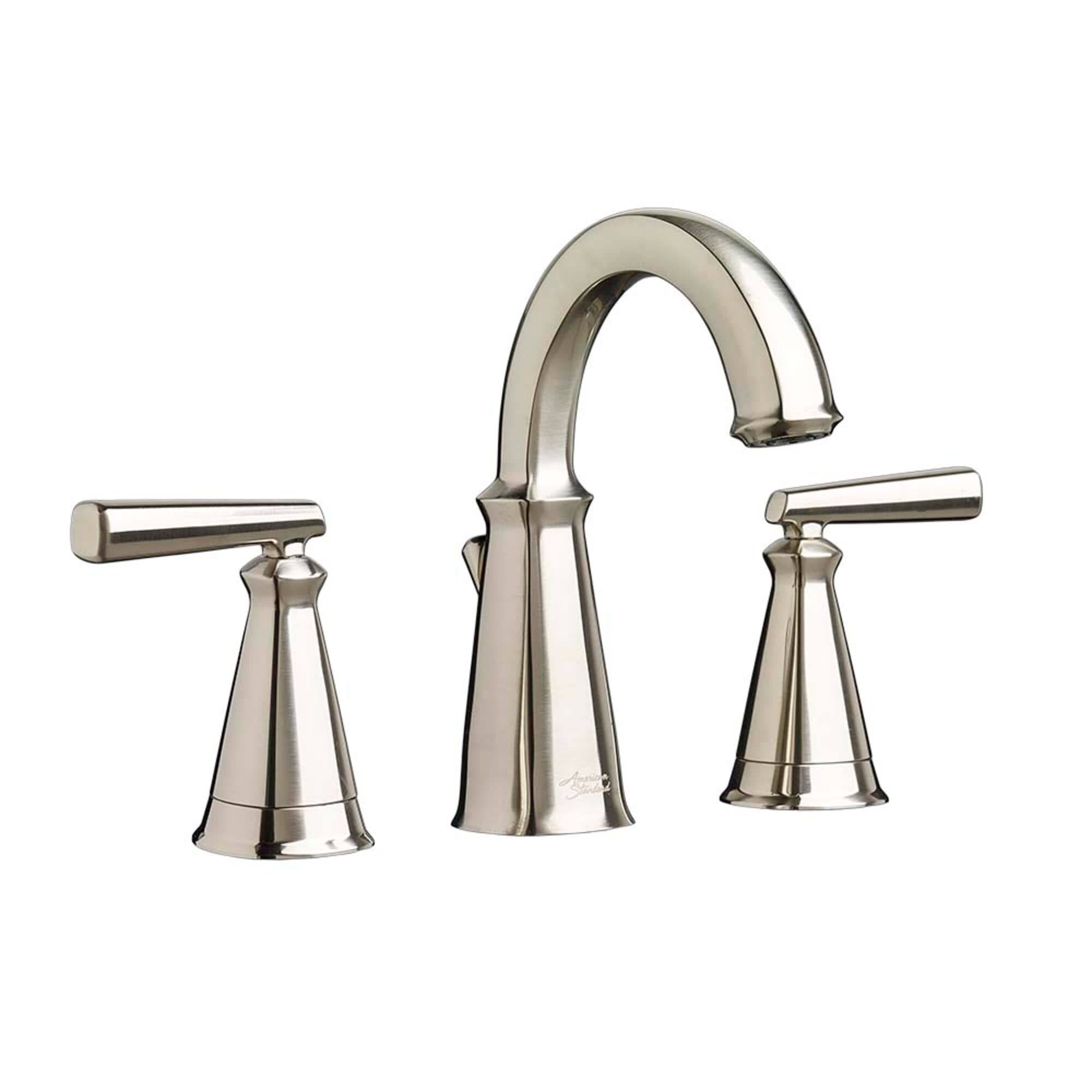 Brushed Nickel 2-Handle Bathroom Faucet W5429